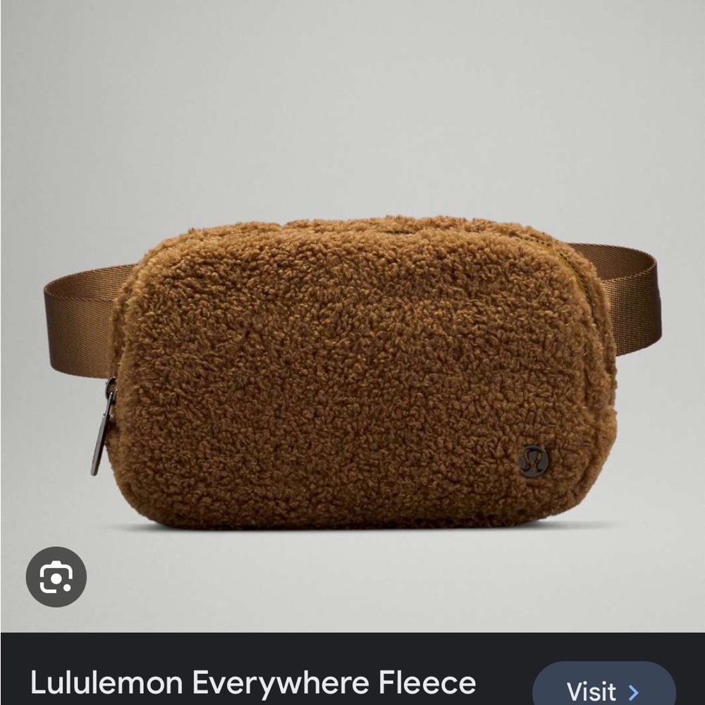 Lululemon Everywhere Belt brown fleece
